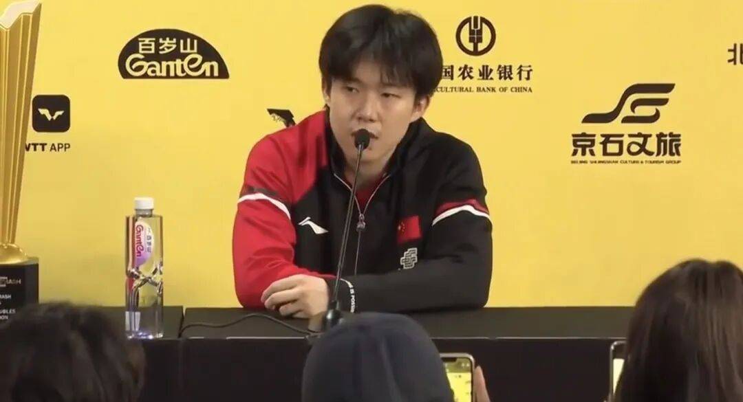 王楚钦回应国乒男双受到外协冲击：中国队每一个人都很强大