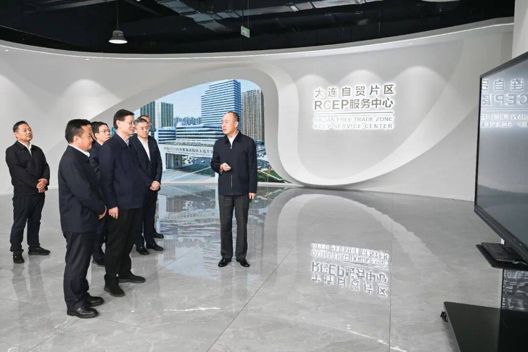 新任辽宁省委书记许昆林,到大连调研