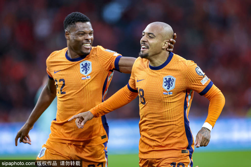 世预赛-德佩1射2传范迪克加克波破门 荷兰4-0芬兰领跑